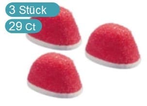 Schaumerdbeeren (3x)