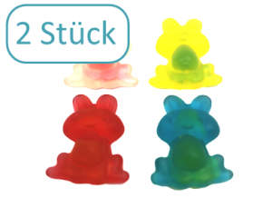 bunte Rabbits (2x)